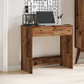 Pisalna miza starinski les 80x40x75 cm inženirski les
