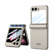Futrola SMOOTH LINE za Samsung F741B Galaxy Z Flip 6 5G zlatna