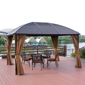 Homestar Paviljon SUNSET 3x4x2,7 m bež rjav