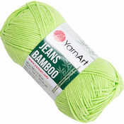 Yarn Art Jeans Bamboo 136 Grass Green Pletilna preja