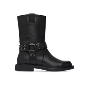 Karl Lagerfeld Jeans Škornji Sadie KL47466 Črna