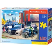 Castorland Puzzle Policijska postaja 100 kosov
