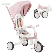 Homestar Otroški trikolesnik 5-v-1 zasnova 965x49x101 cm roza