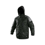 Moška zimska bunda FREMONT, črno-siva, velikost 4XL