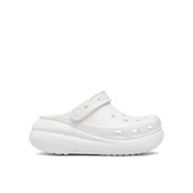 Crocs Natikači Classic Crush Clog 207521 Bela