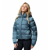 Columbia AMAZE PUFF HOODED JACKET, ženska pohodna jakna, modra 2133714