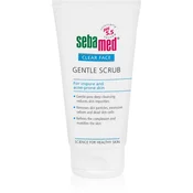 Sebamed Clear Face Gentle Scrub nežen piling za aknasto kožo 150 ml za ženske