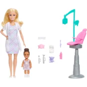 Komplet Barbie zobozdravnica z otroško lutko (JMK14)