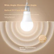 Nvc LED sijalica, E27, 10W, 6500K, 3 Komada