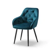 USE Jedilniški stol Siena Premium Turquoise