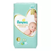 PAMPERS PREMIUM CARE 2 3-6KG 50/1 (2) P&G NELT