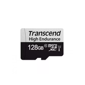 SDXC TRANSCEND micro 128GB 350V, Endurance, 95/45 MB/s, C10, U1, adapter