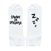 Ženske carape Carape za spavanje cs3974, Bele