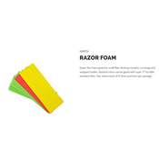 RAZOR FOAM OPAQUE OLIVE-PFW1089