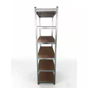 SuperHome 200x100x50cm 6x175kg Metalna Montažna Polica