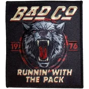 Bad Company Runnin With The Pack Iron-On Patch