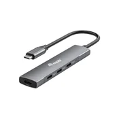 EQUIP Opremite usb-C 4-portni kabel zvezdišča USB 3.2 Gen 1, (21407293)