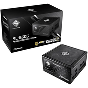 Napajanje ASRock SL-650G, 650W, 80+ Gold, modularno, ATX ASR-SL-650G