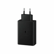 SAMSUNG Kućni punjač 65W 2xUSB + Type C EP-T6530-NBE/ crna