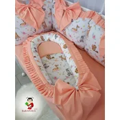 Bubamara037 Gnezdo za bebe sa karnerom Bambi, Narandžasto