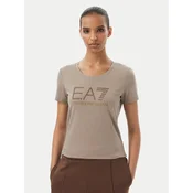 EA7 Emporio Armani Majica 7W000536 AF10373 U6100 Bež Slim Fit