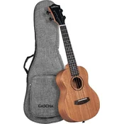 CASCHA Concert Ukulele Mahogany Solid incl.bag CUCMS1