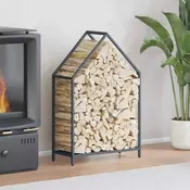 Stalak za drva antracit 60x25x90 cm hladno valjani celik