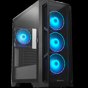 CHIEFTEC APEX USB3.2 Gen2 ATX A-RGB ohišje, črno