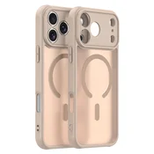Hibridni ovitek HaloFrost II MagSafe za iPhone 17 Pro Max - gold