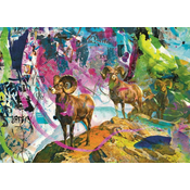 Heye Puzzle Rebrush! Veliki rogovi 1000 kosov