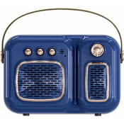 Generic Mini zunanji HD zvočnik Retro brezžični prenosni Bluetooth zvočnik Subwoofer Zunanji prenosni majhen zvočnik, (21133305)