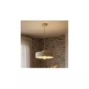 Brilagi - Luster na sajli 1xE27/60W/230V precnika 30 cm bež/zlatna