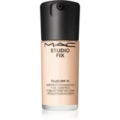 MAC Cosmetics Studio Fix Fluid SPF 15 24HR Matte Foundation + Oil Control matirajoči tekoči puder SPF 15 odtenek NW5 30 ml