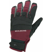 Sealskinz Waterproof All Weather MTB Glove Black/Red XXL