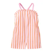 MANGO KIDS Kombinezon Mayo oranžna/roza/bela