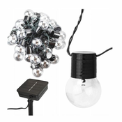 MG Solar Bulb sončna veriga 3.5m, črna
