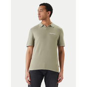 Jack & Jones Polo majica Norrebro 12297926 Zelena Relaxed Fit