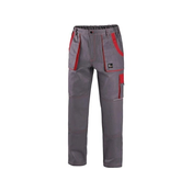 Canis Radne pantalone do struka luxy josef sivo-crvene vel.56 ( 55215 )