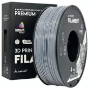Smart Print 5x ASA siva filament za 3D tiskalnik 1,75 mm - Smart Print, 1 kg kolut, UV obstojen, mat videz