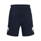 Jack & Jones Junior Hlače Kane Detroit temno modra / bela