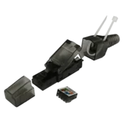 RJ45 UTP vtič kat 6A 10G POE+, brez orodja za debele žice 22-24 AWG ALANTEC