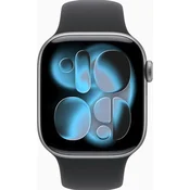 Apple Watch Series 11 46mm (GPS + Cellular) Alluminium Case Space Grey with Sport Band Midnight Crni