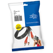 ZED electronic Cinc kabl 1.5 met., 2 x RCA - AK/1,5