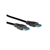 ROLINE 11.02.8971 USB kabel 3 m USB 3.2 Gen 1 (3.1 Gen 1) USB A Crno