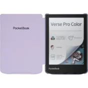 POCKETBOOK futrola za e-knjigu – PB619, PB629, PB634, prozirni remen – originalna ljubicasta futrola