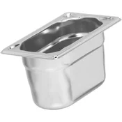 gastro posoda GN 1/9 nerjavno jeklo 176x108 mm, v=100 mm, Blanco