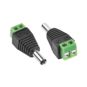 Cabletech DC Connector Men 2,1 x 5,5 x 14 mm s vijcima