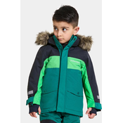 Didriksons BJARVEN KIDS PARKA 2, dječja skijaška jakna, zelena 504898
