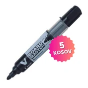 Pilot - Komplet markerjev Pilot V Board master, WBMA-VBM-M-B (črna), 5 kosov