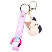 Squishmallows FIZZ Obesek za ključe - Maček Cam